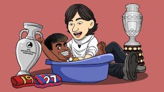 EURO 2024: How did 16-year-old Lamine Yamal become a Euro Champion? Football Animation