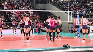 Creamline Vs.Chocomucho|FANCAM| 04-30-2024| TEAMBOL TV|#ccs #cmft #shorts #trending #pvl #shortvideo