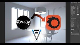 Конвертация материалов и всей сцены из V-ray в Corona