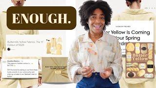 Ignoring influencers and MAJOR SAVINGS on (actually interesting) summer sewing