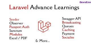 Laravel Advanced Topics Learning Bangla Video Tutorial Series - Introduction