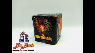 RED BROCADE GW218-73 Maxsem Fireworks