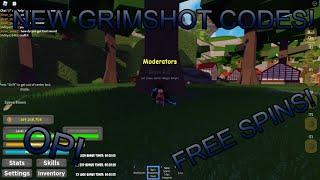 New Grimshot Update Codes! (Free Spins!) | Black Clover Kingdom Grimshot Roblox