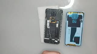 Xiaomi Redmi Note 9 battery cover replacement