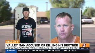 Phoenix police believe Michael Morgan killed his brother