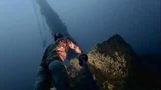 Filming the deep wreck Francesca da Rimini in one breath | -50 meters |