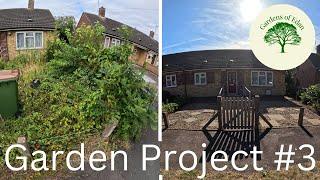 My TOUGHEST garden transformation yet! - Garden Project #3