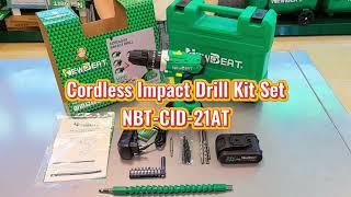 NewBeat Cordless Impact Drill Kit @Newbeat-Official