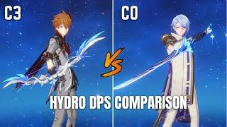 "Whale" Childe vs C0 Ayato DPS Comparison | Genshin Impact