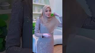 Cara Simple dan Mudah Pakai Hijab Segi Empat Cantik Terbaru #hijabstyle