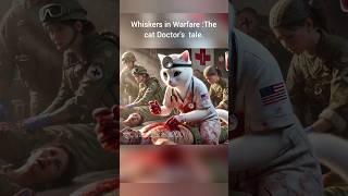 The Cat Medics  in Battle #The cat Doctor's tale# cats # kitten #war #warzone