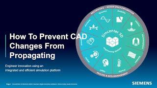 How To Prevent CAD Changes From Propagating