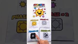 SPRUNKI Mr.Sun | ASMR Phase 1vs2vs3vs4 squishy#blindbag #papercraft #sprunkiincredibox #squishy