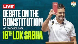 Debate on the Constitution | Lok Sabha | Rahul Gandhi