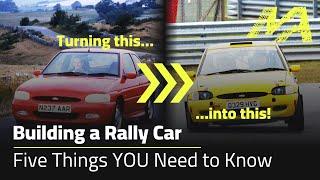 Five AFFORDABLE ways to build a better rally car