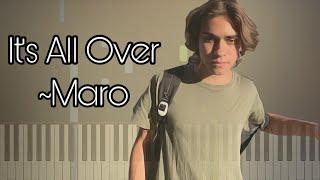 It's All Over-Maro (Piano Tutoiral)