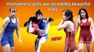 The best and most beautiful female wrestling in Vietnam 2024.