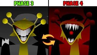 Sprunki The Definitive Phase 3 VS Phase 4 | New Horror Sound Of Sprunki! 