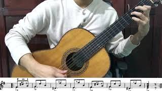 Vals G Mayor Op 27 Ferdinando Carulli - Classical guitar beginner