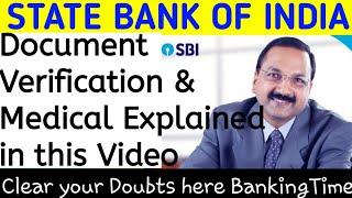 SBI Clerk DV Medical Joining Mail Detailed Video by BankingTime