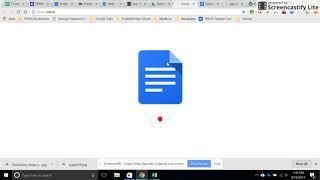 Convert JPG to Google Docs