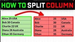 How to Split One Column into Multiple Columns in Excel FAST!