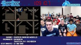 Super Mario World Speed Run (1:45:51) by Go1den #SGDQ 2013