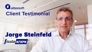 AltexSoft Client Testimonial: Jorge Steinfeld, Issta