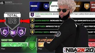 *NEW* NBA 2K20 BADGE GLITCH MAX ALL BADGES FAST AND EASY! AFTER PATCH 1.09