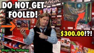 Do Not Get Fooled By Magic: The Gathering Lord Of The Rings Products!