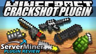 How to make guns in Minecraft with CRACKSHOT Plugin