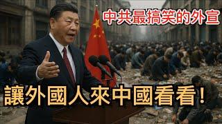 中共最搞笑的外宣「讓外國人來中國看看」結果全程尷尬表演！驢頭不對馬嘴，卻把中國人都看哭了！揭穿這場荒謬的外宣套路！