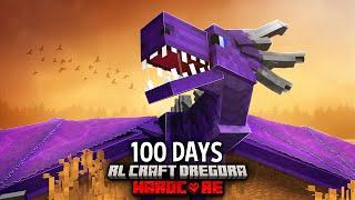 I Spent 100 Days in RLCraft Dregora in Hardcore Minecraft... Here's What Happened