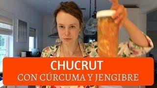 Cómo hacer CHUCRUT con cúrcuma y jengibre