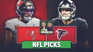 Tampa Bay Buccaneers vs Atlanta Falcons BEST BETS! NFL Picks & Predictions | The Favorites Podcast