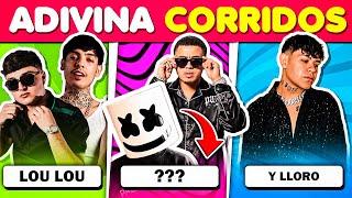 Adivina el CORRIDO TUMBADO En 5 SEGUNDOS ️ | Adivina la canción Nivel DIFICIL | TriviaTime