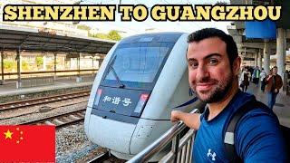 SHENZHEN to GUANGZHOU: High-Speed Train Adventure | China Vlog 