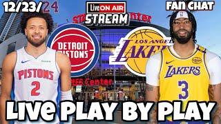 Detroit Pistons vs Los Angeles Lakers NBA Live Stream