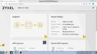 ZYXEL VMG1312-T20B MODEM KURULUMU 2020 (İNTERNET BAĞLANTISI YOK KESİN ÇÖZÜM)