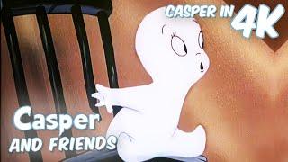 Casper Becomes Human! 🪄 | Casper and Friends in 4K | 1 Hour Compilation | Kids Cartoons