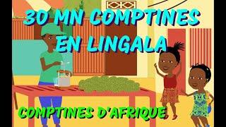 EN LINGALA - 30mn comptines africaines (avec paroles)