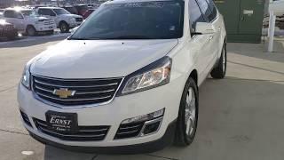 2013 Chevy Traverse LTZ AWD White Diamond 2376110