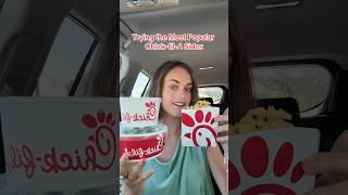 Trying the Most Popular Chick-fil-A Sides #chickfila #chickfilasecret #chickfilamukbang #cfa #yum
