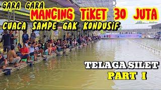 SUASANA TEGANG PARAH‼️ TIKET 30 JUTA MANCING DI TELAGA SILET BOGOR #PART 1