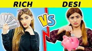 Life : Rich Girl Vs. Normal Girl | SAMREEN ALI