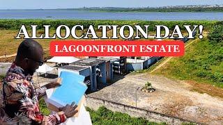 Allocation Day: LAGOON FRONT ESTATE | First Building Construction Project Ongoing