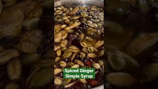 Spice up your simple syrup with ginger, cardamom pods, allspice, whole cloves, and star anise