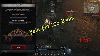 Diablo 4: Pit 105 runs, everyone welcome