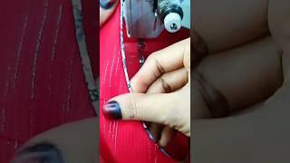 Easy Way to Add Piping to Round Neck #shorts #trendy