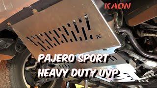 Pajero Sport HD Bash Plates UVP